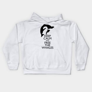 Free The Whales Kids Hoodie